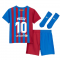 2021-2022 Barcelona Infants Home Kit (MESSI 10)