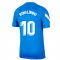 2021-2022 Barcelona Training Shirt (Blue) (RONALDINHO 10)