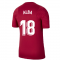 2021-2022 Barcelona Training Shirt (Noble Red) (JORDI ALBA 18)