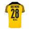 2021-2022 Borussia Dortmund Authentic Home Shirt (WITSEL 28)