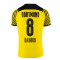 2021-2022 Borussia Dortmund Home Shirt (DAHOUD 8)