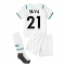 2021-2022 Man City Away Mini Kit (SILVA 21)