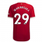 2021-2022 Man Utd Authentic Home Shirt (WAN BISSAKA 29)