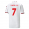 2022-2023 AC Milan Authentic Away Shirt (S.CASTILLEJO 7)