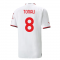 2022-2023 AC Milan Authentic Away Shirt (TONALI 8)