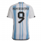 2022-2023 Argentina Home Shirt (KUN AGUERO 9)