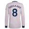 2022-2023 Arsenal Long Sleeve Third Shirt (ODEGAARD 8)