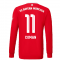 2022-2023 Bayern Munich Long Sleeve Home Shirt (COMAN 11)