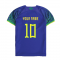 2022-2023 Brazil Away Little Boys Mini Kit (Your Name)
