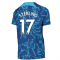 2022-2023 Chelsea Pre-Match Training Shirt (Blue) - Kids (STERLING 17)