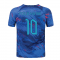 2022-2023 England Pre-Match Training Shirt (Blue) (Your Name)