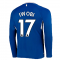 2022-2023 Everton Home Long Sleeve Shirt (IWOBI 17)