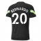 2022-2023 Man City Training Jersey (Black) (BERNARDO 20)