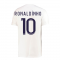 2022-2023 PSG Crest Tee (White) (RONALDINHO 10)