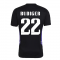 2022-2023 Real Madrid Training Shirt (Black) (RUDIGER 22)