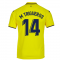 2022-2023 Villarreal Home Shirt (Kids) (M TRIGUEROS 14)