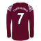 2022-2023 West Ham Long Sleeve Home Shirt (YARMOLENKO 7)