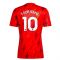 2023-2024 Arsenal Pre-Match Shirt (Red) (Your Name)