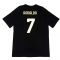 2023-2024 Juventus Cotton Tee (Black) (RONALDO 7)