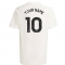 2023-2024 Man Utd Training Tee (White) - Kids (Your Name)