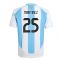 2024-2025 Argentina Home Shirt (Kids) (MARTINEZ 25)