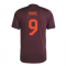 2024-2025 Bayern Munich Training Tee (Shadow Maroon) (Kane 9)