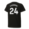 2024-2025 Man City ftblCulture Tee (Black) (Gvardiol 24)
