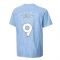 2024-2025 Man City Prematch SS Shirt (Light Blue) - Kids (Kelly 9)