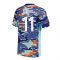 2024-2025 Netherlands Pre-Match Training Shirt (Blue) - Kids (Robben 11)