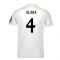 2024-2025 Real Madrid Authentic Home Shirt (Alaba 4)