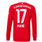 2022-2023 Bayern Munich Long Sleeve Home Shirt (BECKENBAUER 5)