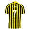 Al-Ittihad 2023-2024 Stripe Home Concept Football Kit (Libero) (Benzema 9)