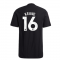 2023-2024 Man Utd Training Tee (Black) (Keane 16)