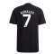 2023-2024 Man Utd Training Tee (Black) (Ronaldo 7)
