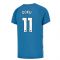 2023-2024 Man City Pre-Match Jersey (Lake Blue) - Kids (AKANJI 25)