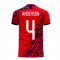 Aberdeen 2025-2026 Home Concept Football Kit (Libero) (ANDERSON 4) - Baby