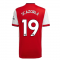 Arsenal 2021-2022 Home Shirt (S CAZORLA 19)