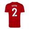 Arsenal 2021-2022 Training Shirt (Active Maroon) - Kids (DIXON 2)