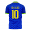 Brazil 2021-2022 Away Concept Football Kit (Fans Culture) (RIVALDO 10)