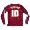 Burnley 2015-16 Long Sleeve Home Shirt ((Excellent) S) (Your Name)