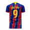 Catalonia 2025-2026 Home Concept Football Kit (Libero) (CRUYFF 9)