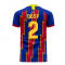 Catalonia 2025-2026 Home Concept Football Kit (Libero) (DEST 2)