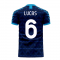 Lazio 2023-2024 Away Concept Football Kit (Viper) (LUCAS 6) - Kids (Long Sleeve)