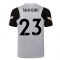 Liverpool 2021-2022 CL Training Shirt (Wolf Grey) (SHAQIRI 23)