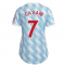 Man Utd 2021-2022 Away Shirt (Ladies) (CAVANI 21)