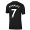 Man Utd 2021-2022 Tee (Black) (RONALDO 7)