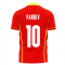 North Macedonia 2025-2026 Home Concept Shirt (Libero) (Pandev 10)