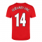 The Invincibles 49 Unbeaten T-Shirt (Red) (AUBAMEYANG 14)