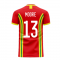 Wales 2024-2025 Home Concept Football Kit (Libero) (MOORE 13)