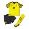 2021-2022 Borussia Dortmund Home Mini Kit (DELANEY 6)
